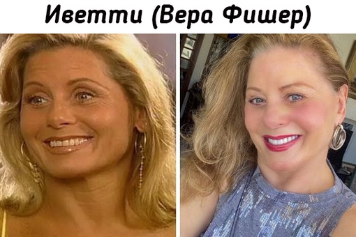 Как изменились актеры и актрисы культового бразильского сериала..2