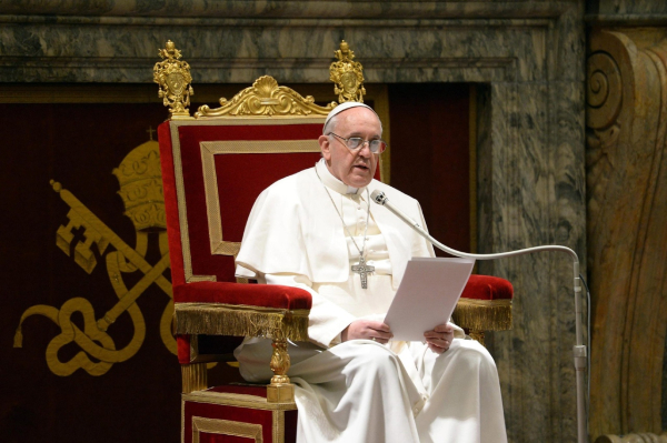 Папа Римский Франциск о России... в ходе речи, обращенной к..0