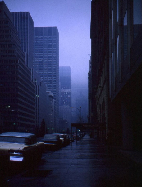 Дождливый Нью-Йорк, 1967 год.

..1