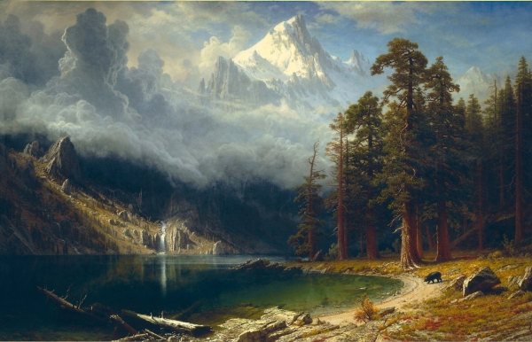 Работы Альберта Бирштадта (1830-1902).

..9