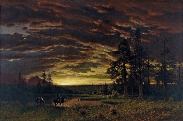 Работы Альберта Бирштадта (1830-1902).

..8