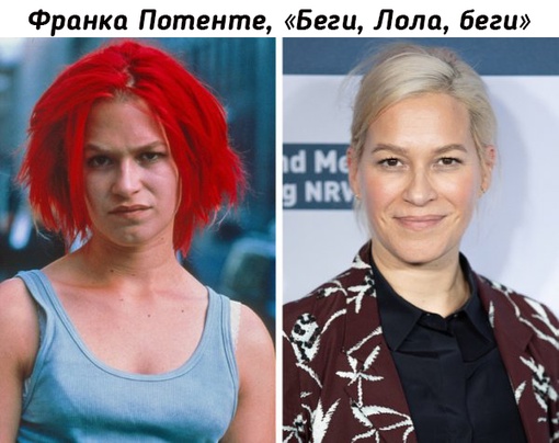 Актеры известных фильмов, которые вышли 25 лет назад, в стиле..5