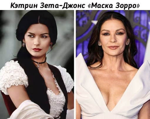 Актеры известных фильмов, которые вышли 25 лет назад, в стиле..9