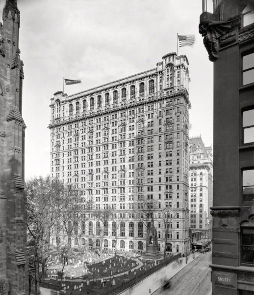 Когда Trinity Building был совсем новым,1906 год.

Trinity Building - один из..0