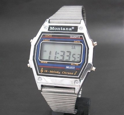 Модные в 1990-х часы Монтана... 16-ть мелодий, подсветка. Были легенды,..0