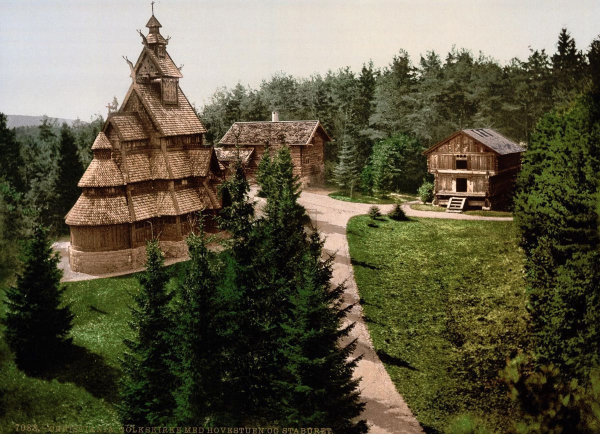 Норвегия, фотохром, 1890-е.

..2