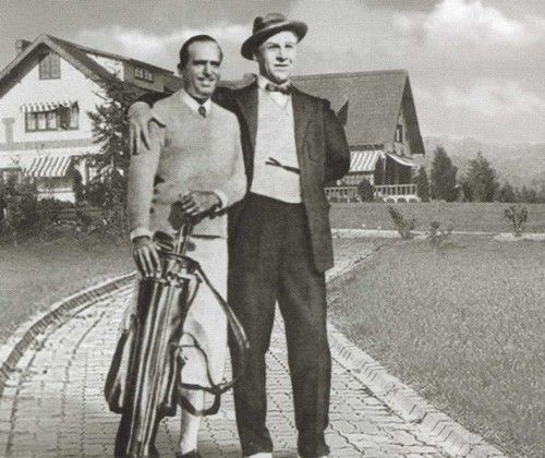 Шаляпин с Дугласом Фэрбенксом в Лос-Анджелесе идут играть в..0