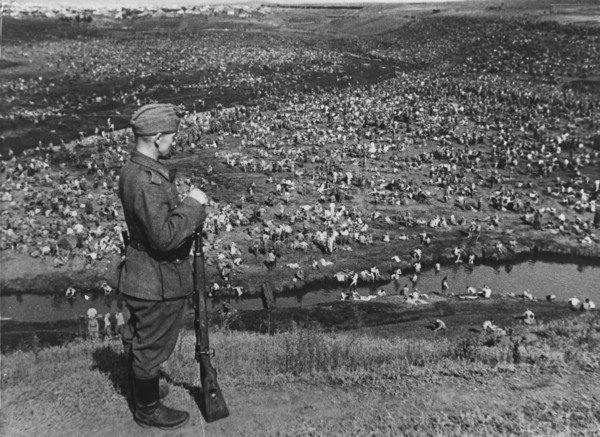 Советские военнопленные, взятые под Киевом и Уманью, 1941..0