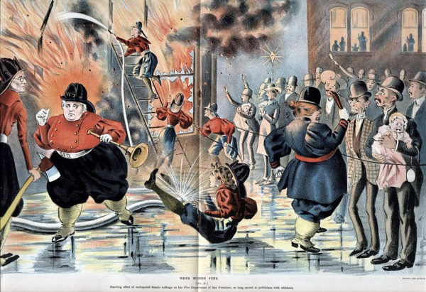 Ужасы грядущей эмансипации, 1910-е.

..0