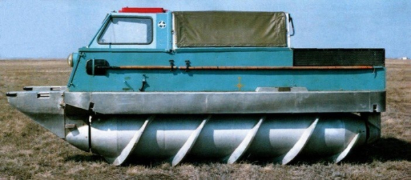 ЗИЛ-29061 (ПЭМ-1М ) — шнекороторный снегоболотоход..1
