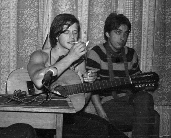 Домашний концерт на Невском проспекте. Весна 1983 года. Фото..0