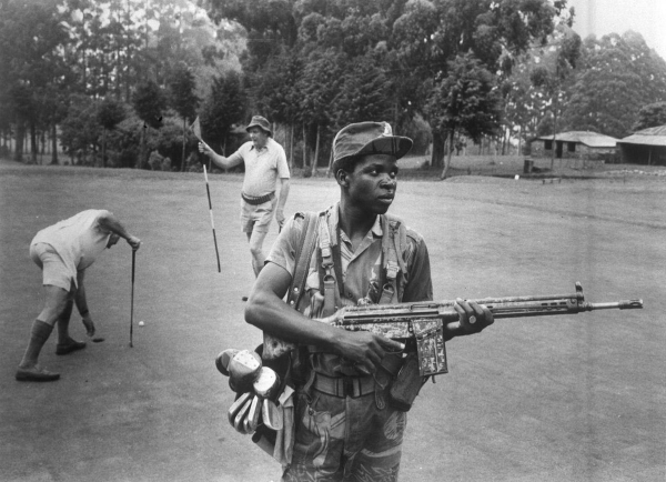 Гольф в Родезии, 1978 год.

..0