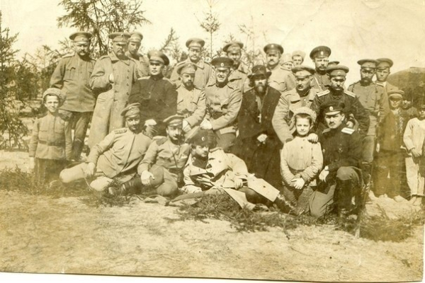 Группа штабных офицеров и чиновников штаба 15-го армейского..0