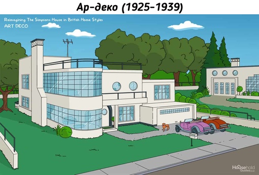 Как бы выглядел дом Симпсонов в 8 разных эпохах..3