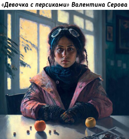 Как выглядят известные картины в стиле киберпанка. Спасибо..3