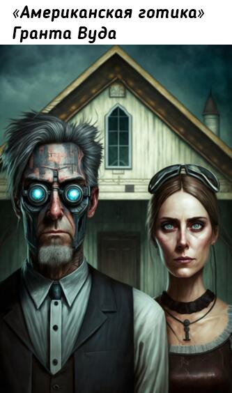 Как выглядят известные картины в стиле киберпанка. Спасибо..2