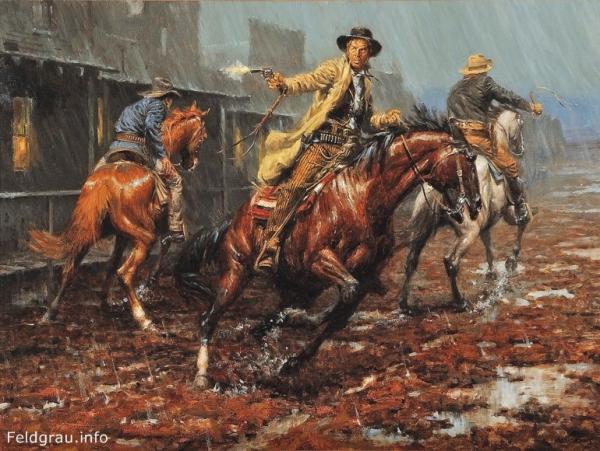 Кодекс чести ковбоя.
Настоящие ковбои не имеют практически..0