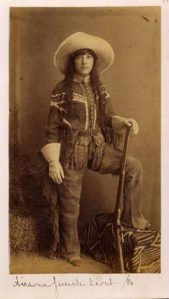 Ковбойша. США. 1886г. 

..0