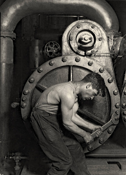 Механик энергостанции, США, 1920 год.

..0