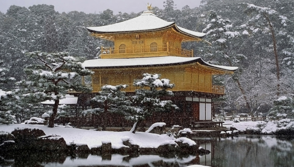 Напомню историю про японский храм Кинкаку-дзи (Храм Золотого..0