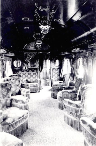 Пульмановский вагон в стиле рококо

..3