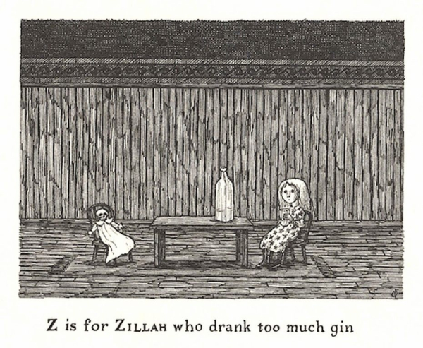 Работы Эдварда Гори (1926-2000).

..5