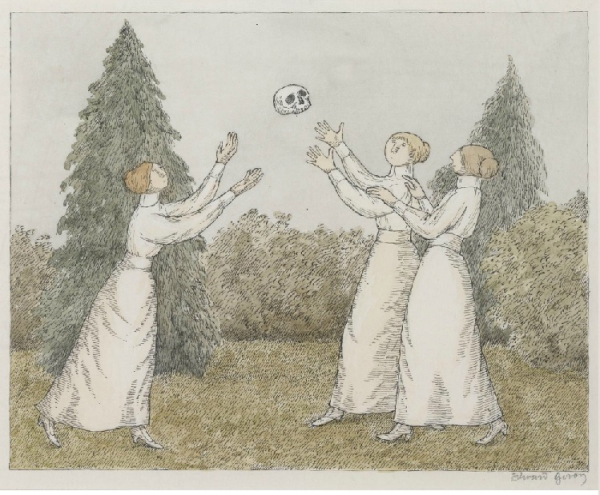 Работы Эдварда Гори (1926-2000).

..0