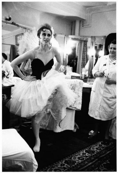 Знаменитая балерина Майя Плисецкая. Фото Инге Морат. СССР...0