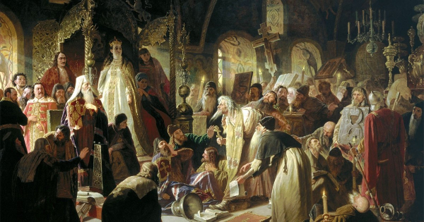 5 расколов в истории христианства.
Священный Синод..0