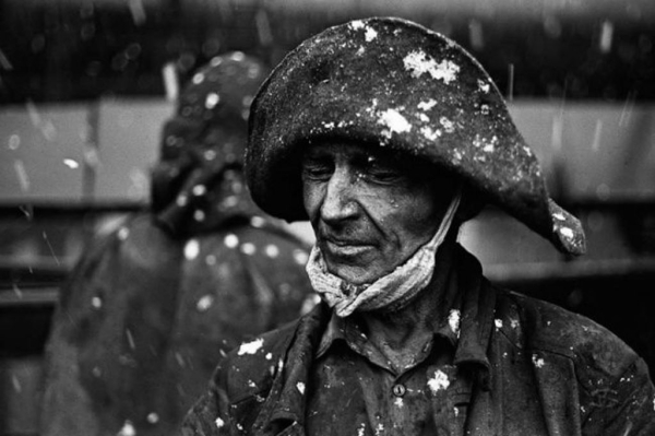 «Cнег на коксовой батарее», Коксохим КМК, Новокузнецк. 27 ноября 1979..0