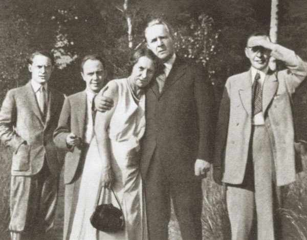 Ф.Ф.Шаляпин, М.А.Чехов, Н.А.Рахманинова, Ф.И.Шаляпин и..0