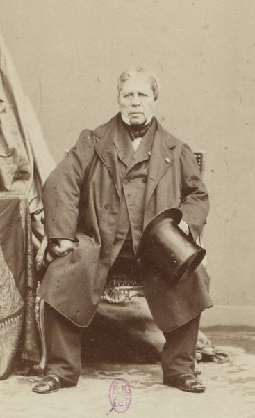 Французский художник Жан Огюст Доминик Энгр. Фото 1860-х гг...0