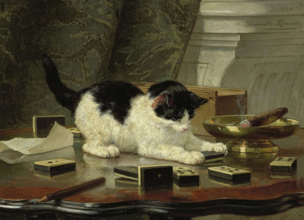 Генриетта Роннер-Книп «Игра котёнка». Около 1860-1878 гг.

Больше..0