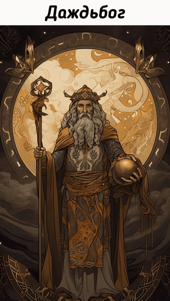 Как выглядят божества древних славян по мнению..1