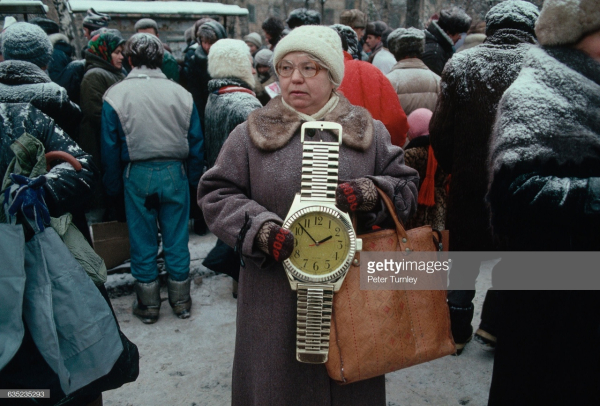 Москва в объективе Peter Turnley, 1991 год.

..0