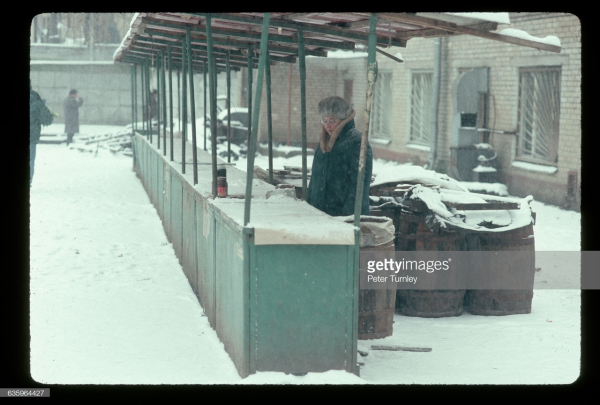 Москва в объективе Peter Turnley, 1991 год.

..1