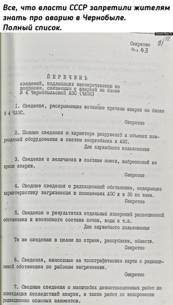 О возможной аварии на Чернобыльской атомной электростанции КГБ..0