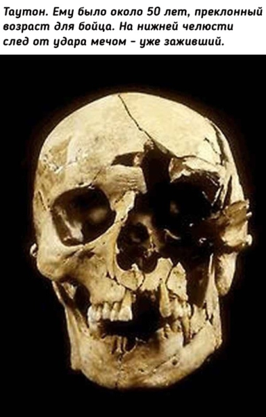 Останки воинов погибших от холодного оружия в разных..5