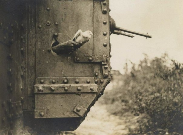 Танк и почтовый голубь. Первая мировая. 1914—1918 гг.

Больше..0