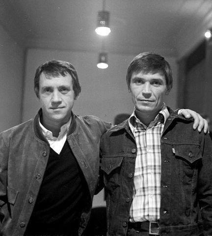 Владимир Высоцкий и Иван Бортник на 60–летии Юрия Любимова в..0