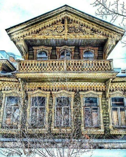 Дом зажиточного крестьянина. Построен в 1890 г...0