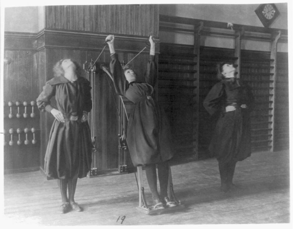 Фитнес в 19 веке. США. 1899 г.

..0