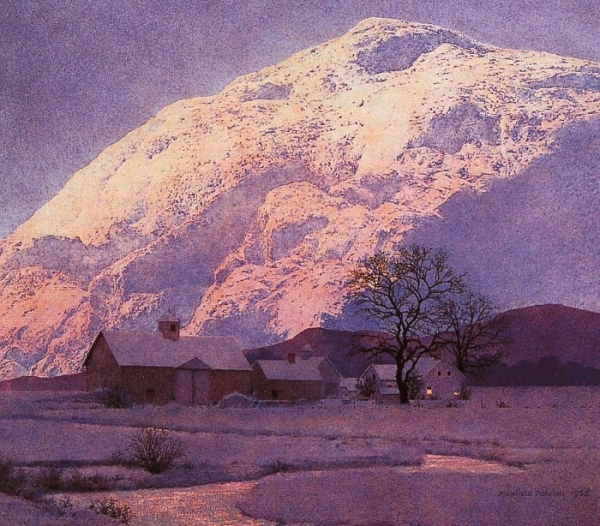 Работы Максфилда Пэрриша (1870 – 1966).

..1