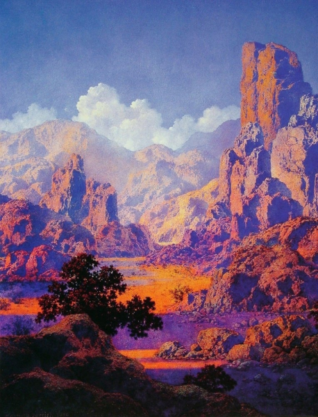 Работы Максфилда Пэрриша (1870 – 1966).

..2