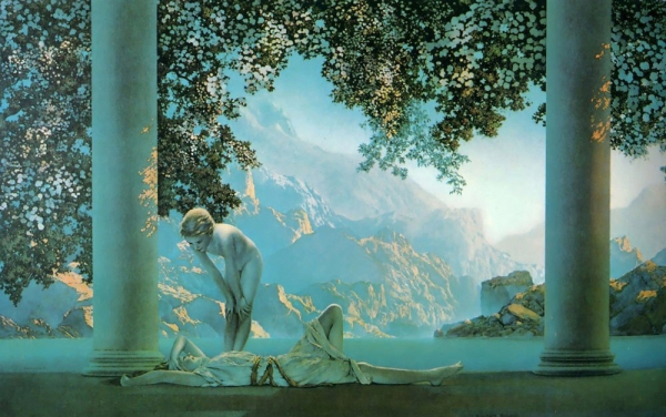 Работы Максфилда Пэрриша (1870 – 1966).

..8