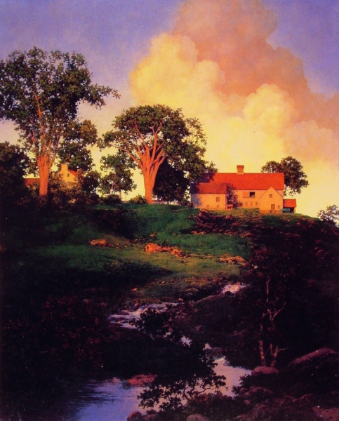 Работы Максфилда Пэрриша (1870 – 1966).

..7