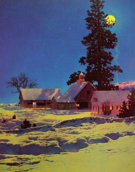 Работы Максфилда Пэрриша (1870 – 1966).

..3