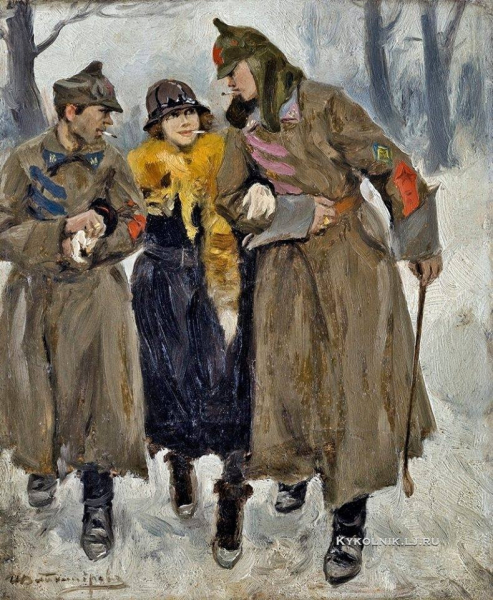 «Солдаты с проституткой» 1920-е
Владимиров Иван Алексеевич..0