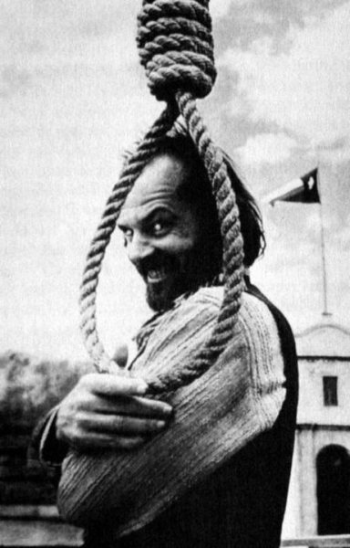 Джек Николсон на съёмках фильма 