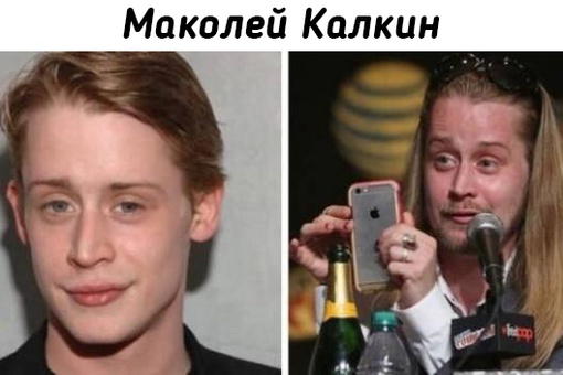 Голливудские знаменитости тогда и..7